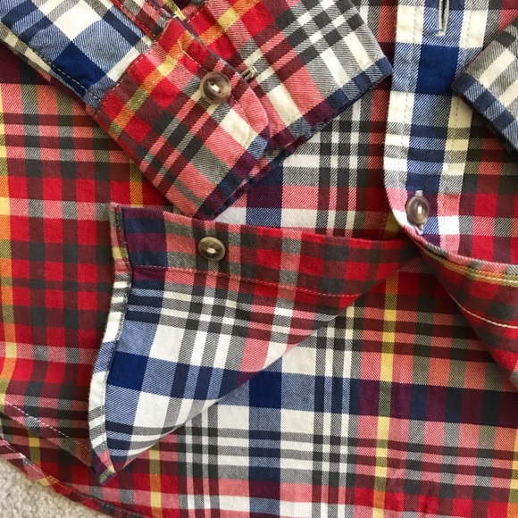 POLO RALPH LAUREN BOYS’ SIZE 10-12 LS 100% COTTON BUTTON DOWN SHIRT - Picture 7 of 7